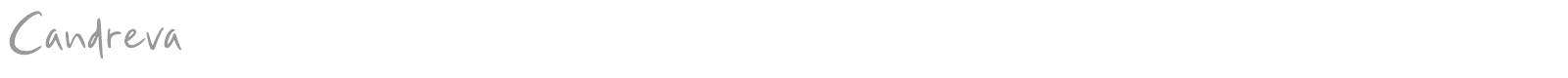 Candreva font preview