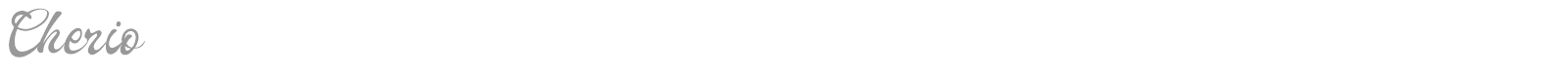 Cherio font preview