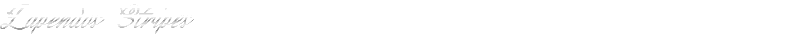 Lapendos Stripes font preview