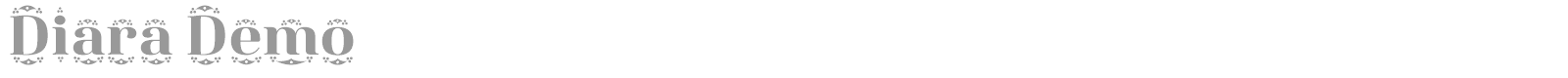 Diara font preview