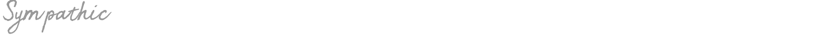 Sympathic font preview
