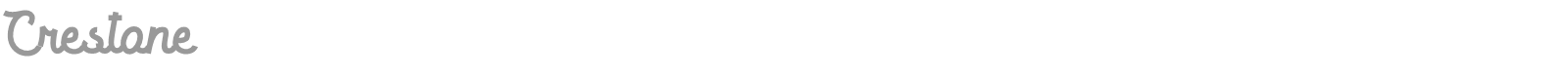 Crestone font preview
