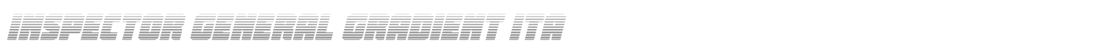 Inspector General font preview