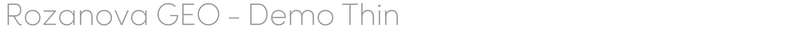 Rozanova font preview