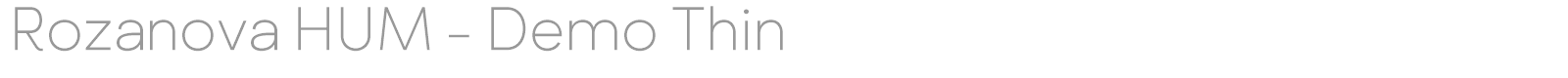 Rozanova font preview