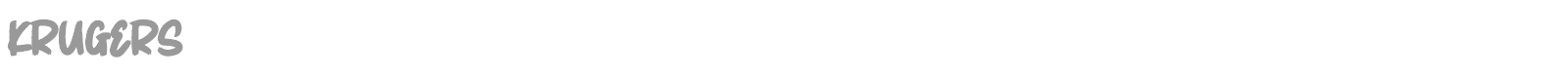 Krugers font preview
