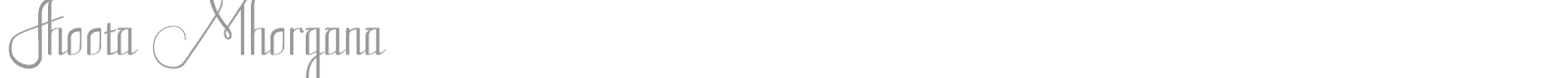 Fhoota Mhorgana font preview