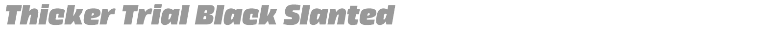 Thicker Black font preview