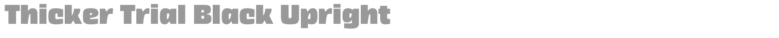 Thicker Black font preview