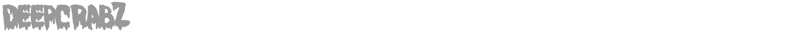 Deep Crabz font preview