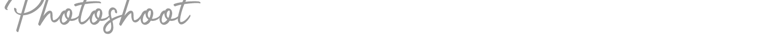Photoshoot font preview