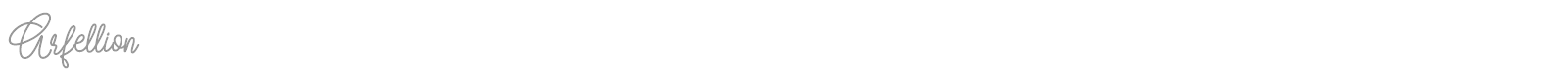 Arfellion font preview
