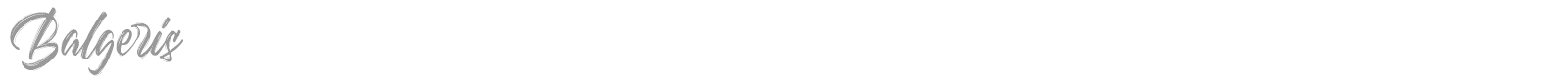 Balgeris font preview