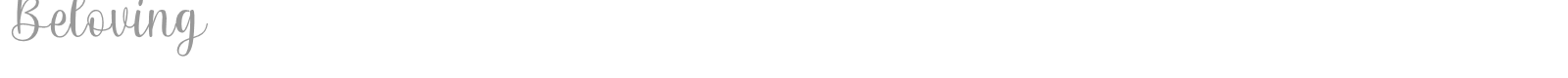 Beloving font preview