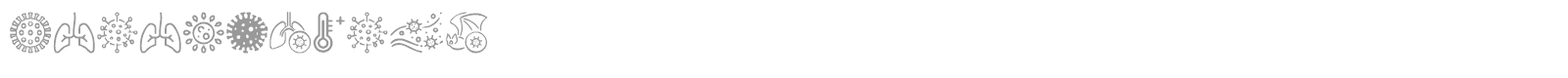 Coronavirus font preview