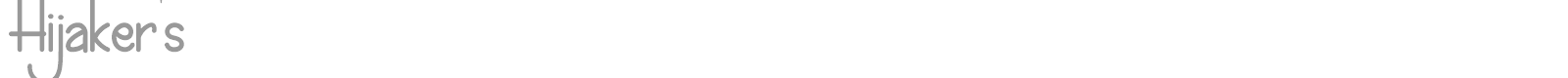 Hijaker�s font preview