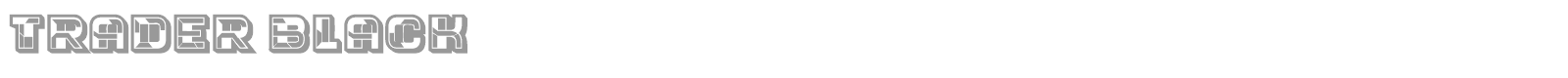 Trader font preview