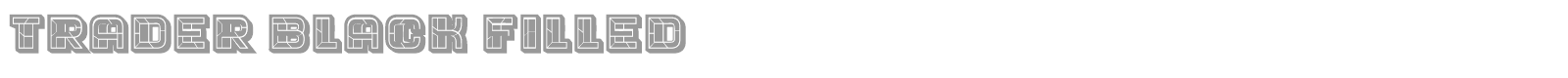 Trader font preview