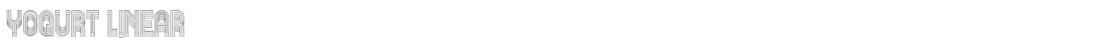 Yogurt font preview