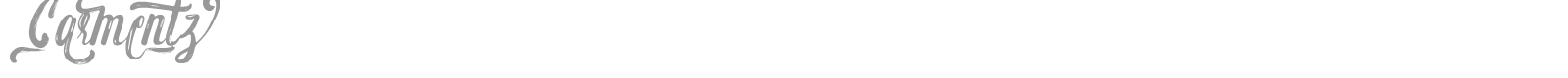 Carmentz font preview