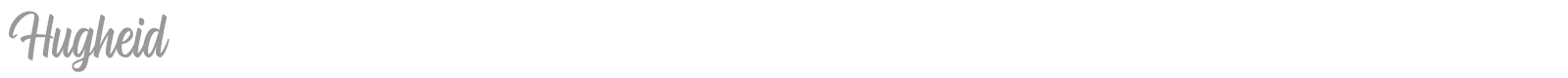 Hugheid font preview
