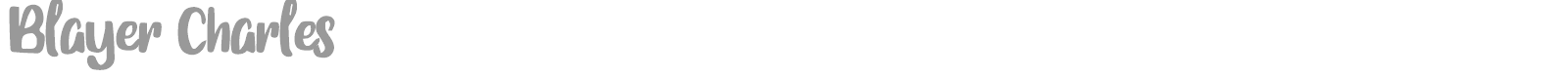 Blayer Charles font preview
