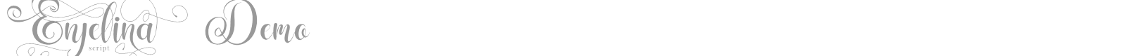 Enjelina font preview