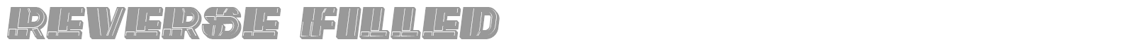 Reverse font preview