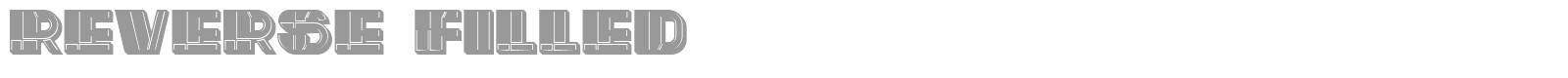 Reverse font preview