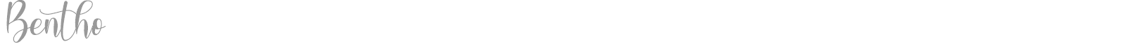 Bentho font preview