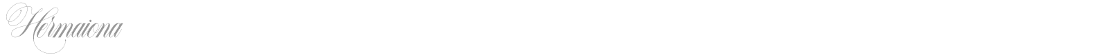 Hermaiona font preview