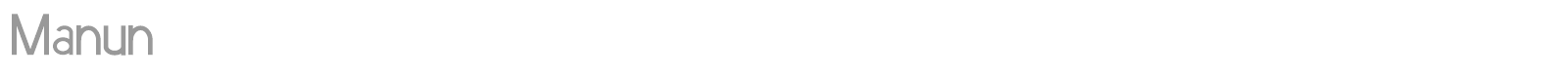 Manun font preview