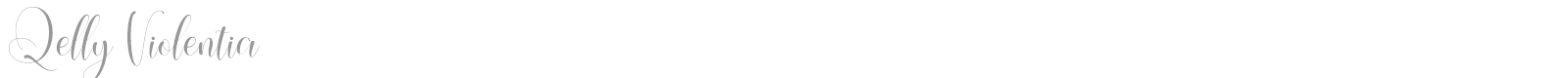 Qelly Violentia font preview