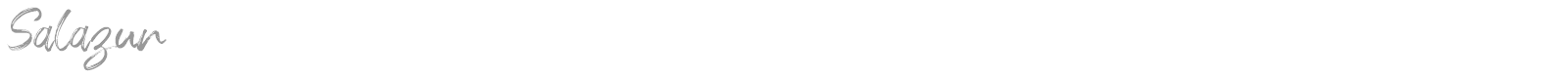 Salazur font preview