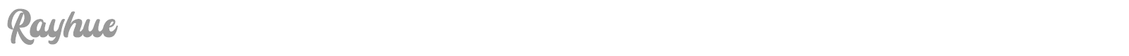 Rayhue font preview