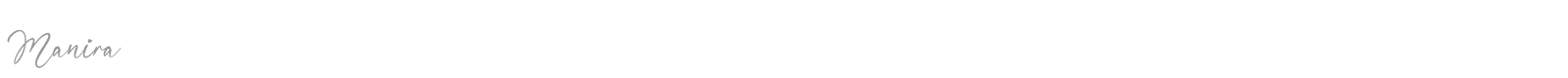 Manira font preview