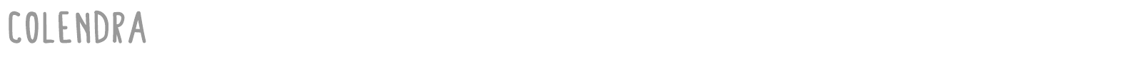 Colendra font preview