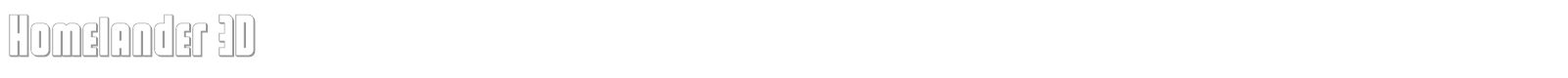 Homelander font preview