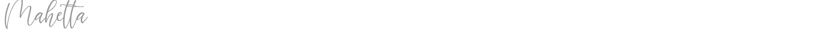 Mahetta font preview