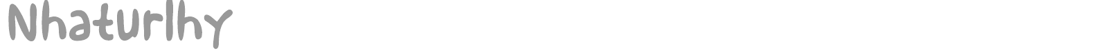 Nhaturlhy font preview