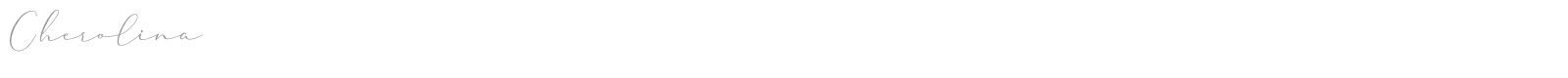 Cherolina font preview
