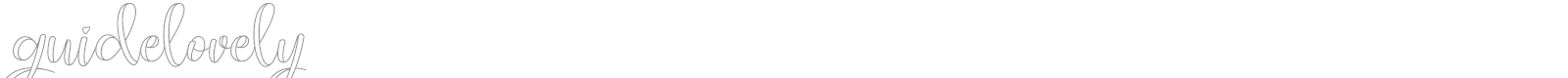 Guidelovely font preview