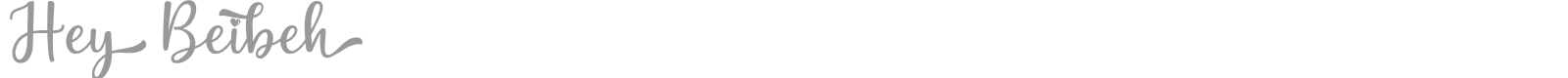 Hey Beibeh font preview