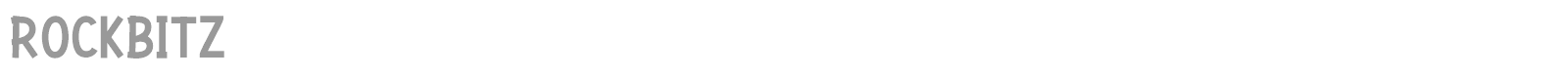 Rockbitz font preview