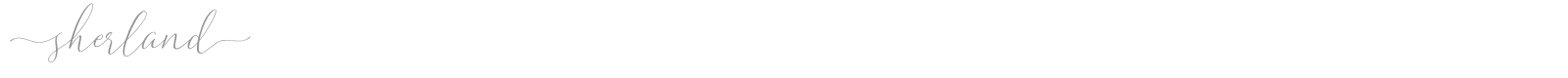 Sherland font preview