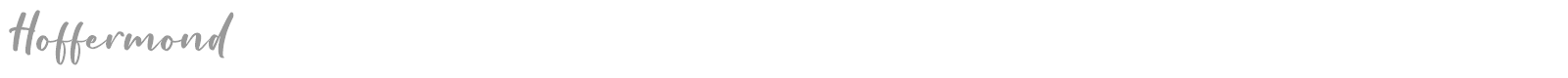 Hoffermond font preview