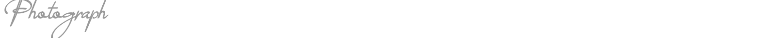 Photograph font preview