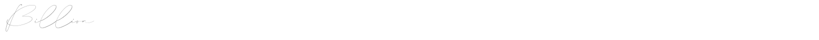 Billion font preview