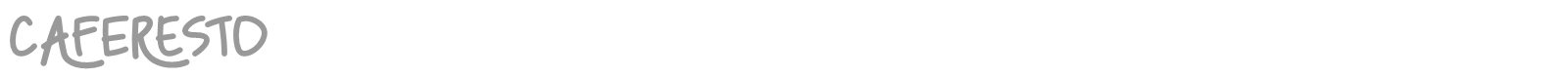 Caferesto font preview