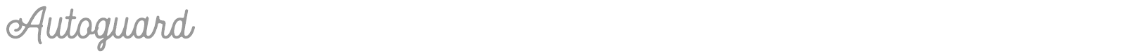 Autoguard font preview